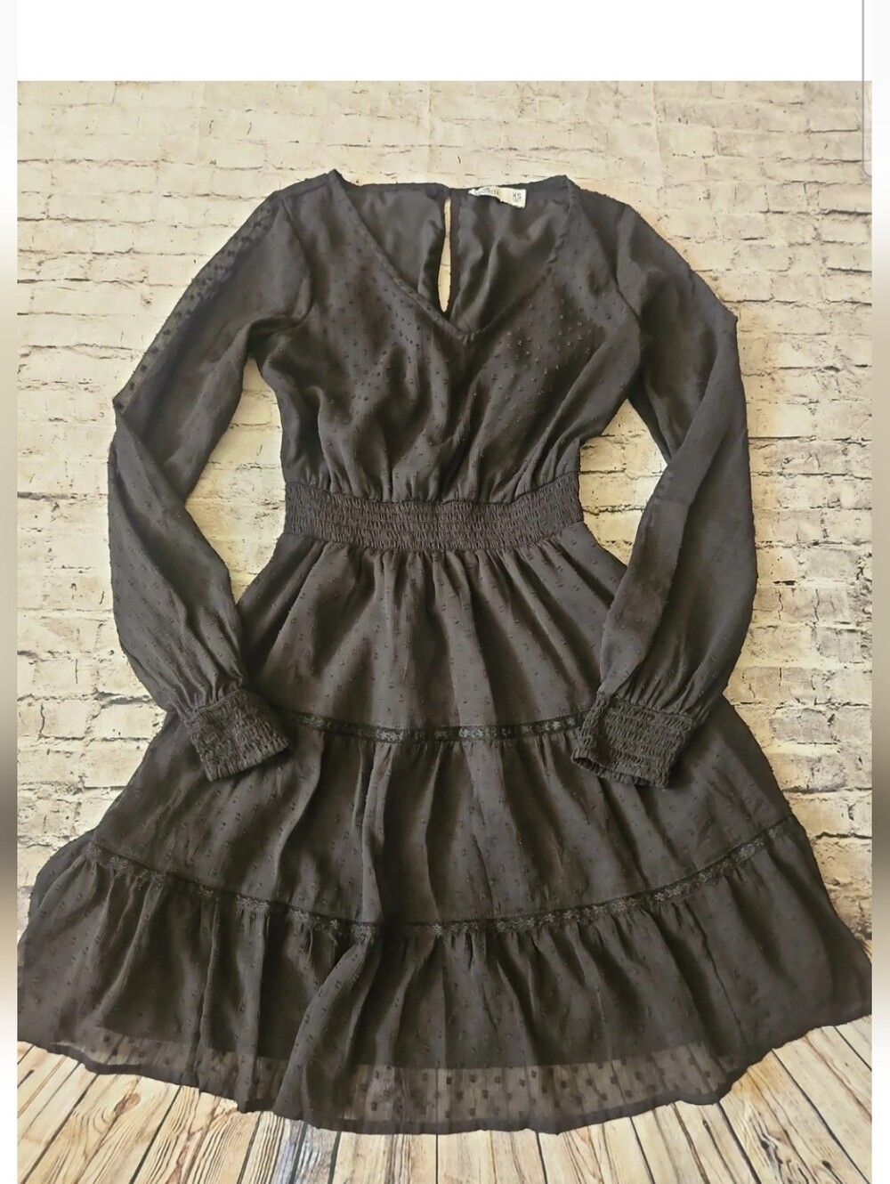 Hollister Black Dress Size Xs